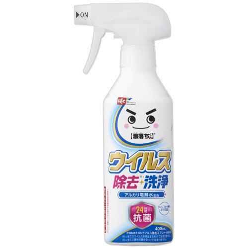 レック　激落ちくん　ウイルス除去スプレー　本体　４００ｍｌ　Ｃ００４８７