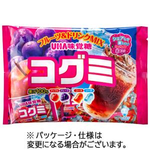 ＵＨＡ味覚糖　コグミ　ファミリーパック　１３６ｇ（１７ｇ×８袋）　１パック