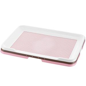 リッチェル　お掃除簡単ステップトレー　ワイド　ライトピンク　１個（お取寄せ品)｜ぱーそなるたのめーる