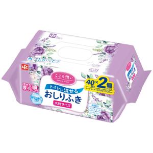 アテント『おしりふき』24個(2箱)セット トイレに流せる 無香料 未開封品 介護用品 おしりふき】【トイレに流せる】大王製紙 アテント流せるおしりふき