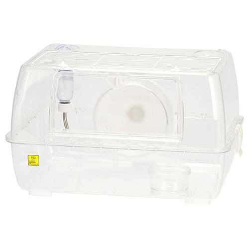 三晃商会　ハムスターケージ　ルーミィ　グランスペース　クリアー　１個　（お取寄せ品）