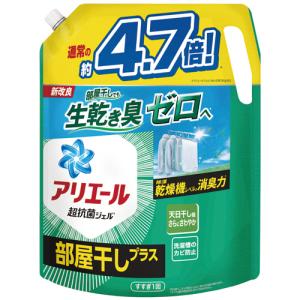 Ｐ＆Ｇ　アリエールジェル　部屋干しプラス　つめかえ用　超ウルトラジャンボ　１．８１ｋｇ　１パック｜tanomail