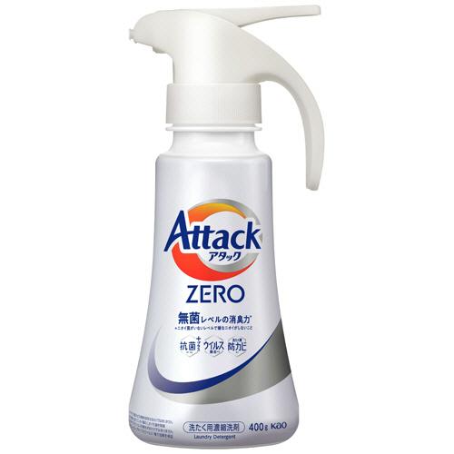 花王　アタックＺＥＲＯ　本体　ワンハンドタイプ　４００ｇ