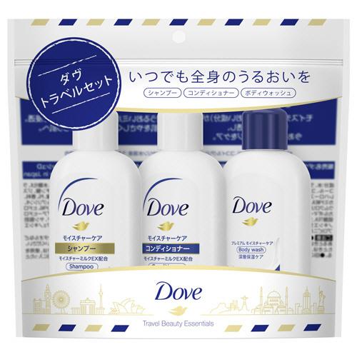 ユニリーバ　ダヴ　トラベルセット（シャンプー・コンディショナー・ボディウォッシュ）　１個（お取寄せ品...