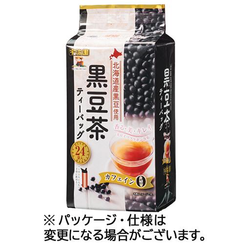 宇治園　北海道産黒豆茶ティーバッグ　１袋（２４バッグ）