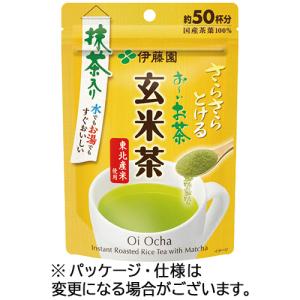 伊藤園　さらさらとける　おーいお茶　抹茶入り玄米茶　４０ｇ　１パック｜ぱーそなるたのめーる