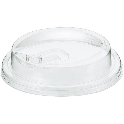 TANOSEE　リサイクルＰＥＴカップ　９６ｍｍ口径　リフトアップリッド　１パック（１００枚）