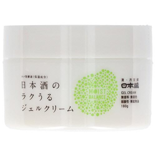 日本盛　日本酒のラクうるジェルクリーム　１８０ｇ　１個　（お取寄せ品）