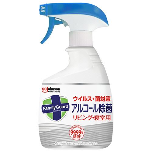ジョンソン　ファミリーガード　アルコール除菌リビング・寝室用　本体　４００ｍｌ　１本（お取寄せ品)
