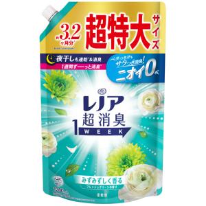 Ｐ＆Ｇ　レノア　超消臭１ｗｅｅｋ　みずみずしく香るフレッシュグリーンの香り　つめかえ用　超特大　１２８０ｍｌ