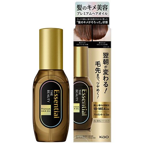 花王　エッセンシャル　ザビューティ　髪のキメ美容プレミアムヘアオイル　６０ｍｌ　１本