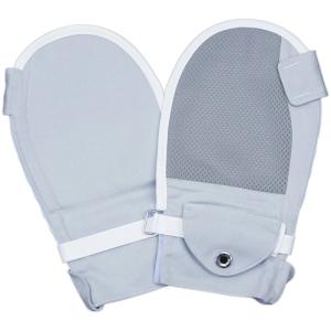 竹虎 フドーてぶくろ 横入れ M ブルー 106740 1双