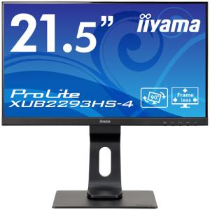 ｉｉｙａｍａ　ＰｒｏＬｉｔｅ　２１．５型ワイド液晶ディスプレイ（昇降回転付）　ブラック　ＸＵＢ２２９３ＨＳ−Ｂ４　１台