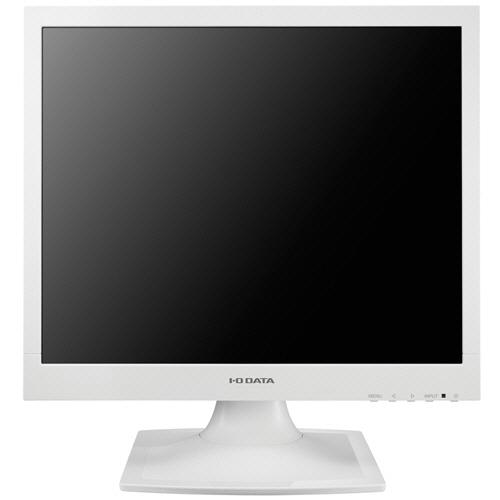 アイオーデータ　フリッカーレス設計採用　１７型スクエア液晶ディスプレイ　ホワイト　５年保証　ＬＣＤ−...