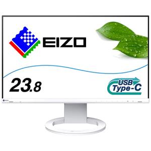 ＥＩＺＯ　ＦｌｅｘＳｃａｎ　２３．８型　カラー液晶モニター　ホワイト　ＥＶ２４８０−ＺＷＴ　１台