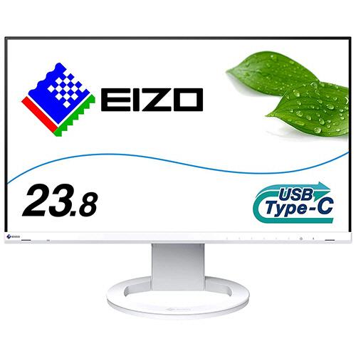 ＥＩＺＯ　ＦｌｅｘＳｃａｎ　２３．８型　カラー液晶モニター　ホワイト　ＥＶ２４８０−ＺＷＴ　１台