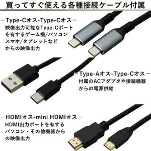 YAMAZEN Qriom モバイルモニター ...の詳細画像2
