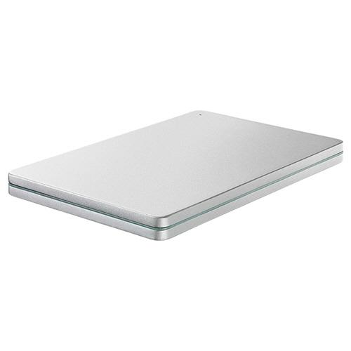 ＵＳＢ　３．２　Ｇｅｎ　１（ＵＳＢ　３．０）対応ポータブルハードディスク「カクうす」　２ＴＢ　シルバ...