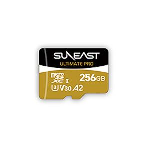 ＳＵＮＥＡＳＴ　ＵＬＴＩＭＡＴＥ　ＰＲＯ　ｍｉｃｒｏＳＤＸＣ　ＵＨＳ−Ｉ　カード　２５６ＧＢ　Ｖ３０　ゴールド　ＳＥ−ＭＳＤＵ１２５６Ｂ１８５｜tanomail