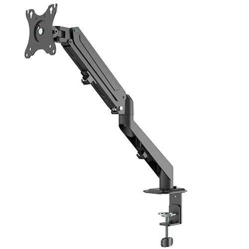 グリーンハウス　液晶ディスプレイアーム　ガススプリング／クランプ式　４軸　１本アーム　ブラック　ＧＨ...