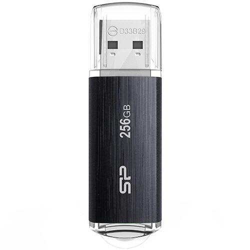 シリコンパワー　ＵＳＢ３．２　Ｇｅｎ１対応　フラッシュメモリ　Ｂｌａｚｅ　Ｂ０２　２５６ＧＢ　ブラッ...