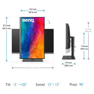 BenQ 27型 AQCOLOR 4Kデザイナ...の詳細画像4