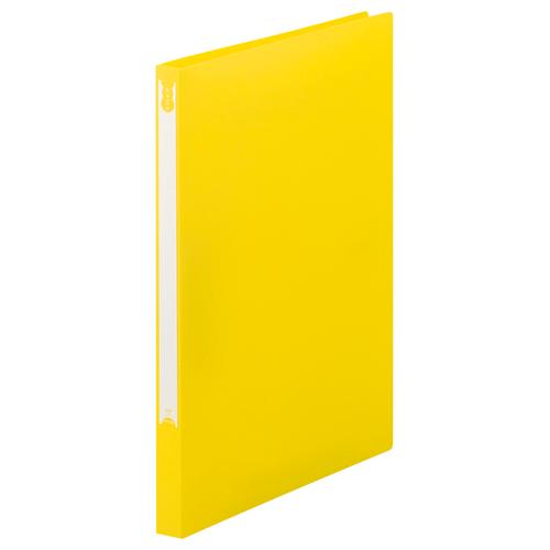 TANOSEE　Ｚファイル（ＰＰ表紙）　Ａ４タテ　１００枚収容　背幅２０ｍｍ　イエロー　１セット（１...
