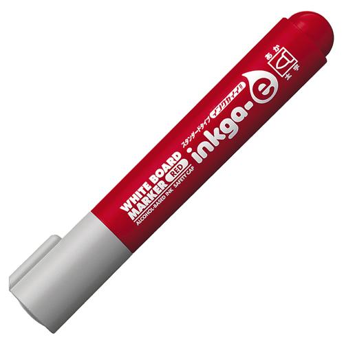 ホワイトボードマーカー　インクガイイ　スタンダードタイプ　太字　赤　ＰＭ−ＢＮ１０３Ｒ　１セット（１...