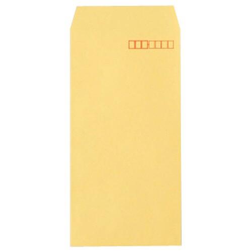 TANOSEE　Ｒ４０クラフト封筒　長３　７０ｇ／ｍ2　〒枠あり　業務用パック　１セット（３０００枚...