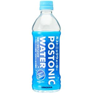 サンガリア　ポストニックウォーター　５００ｍｌ　ペットボトル　１ケース（２４本）｜tanomail