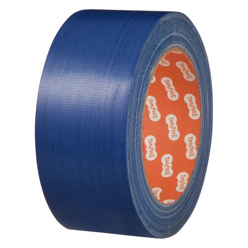 TANOSEE　布テープ（カラー）　５０ｍｍ×２５ｍ　青　１セット（３０巻）