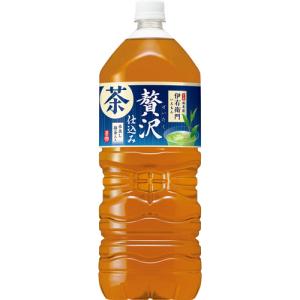 サントリー　伊右衛門　贅沢冷茶　２Ｌ　ペットボトル　１セット（１２本：６本×２ケース）
