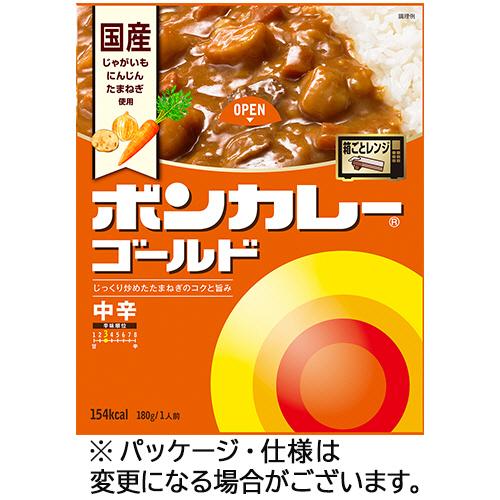 ボンカレーゴールド　中辛　１８０ｇ　１０食セット　大塚食品