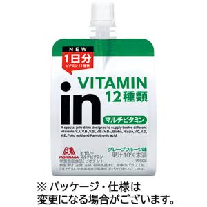 森永製菓　ｉｎゼリー　マルチビタミン　１８０ｇ　１セット（３６パック）｜tanomail