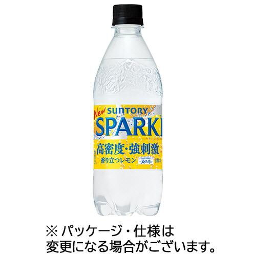サントリー　天然水ＳＰＡＲＫＬＩＮＧレモン　５００ｍＬ　ペットボトル　１セット（４８本：２４本×２ケ...