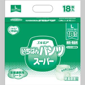 エルモ尿とりパッド パワフルスーパー吸収 30枚入り✕6 エルモア いちばん 尿とりパッド パワフルスーパー吸収 ( 30枚入