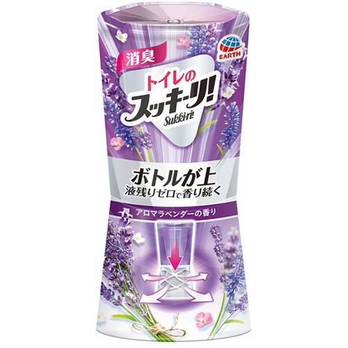 消臭芳香剤　トイレのスッキーリ！　アロマラベンダー　４００ｍｌ　１セット（３個）　消臭剤　芳香剤　ト...