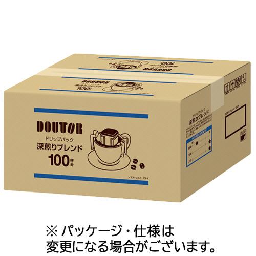 ドトールコーヒー　ドリップパック　深煎りブレンド　７．０ｇ　１セット（２００袋：１００袋×２箱）