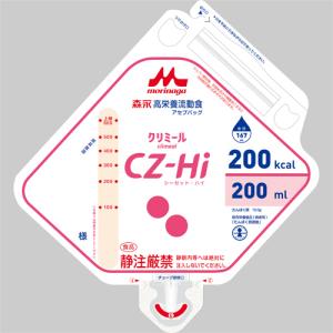 トモチ　CZ-Hi 介護食品 40本 クリニコ CZ-Hi アセプバッグ 200ml×20個 200kcal 森永 あずき風味
