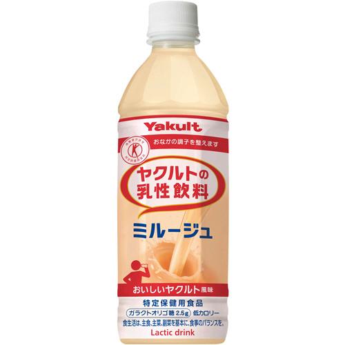 ヤクルト　ミルージュ　５００ｍｌ　ペットボトル　１ケース（２４本）