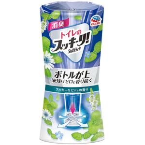 アース製薬　トイレのスッキーリ！　スッキーリミント　４００ｍＬ　１セット（３個）