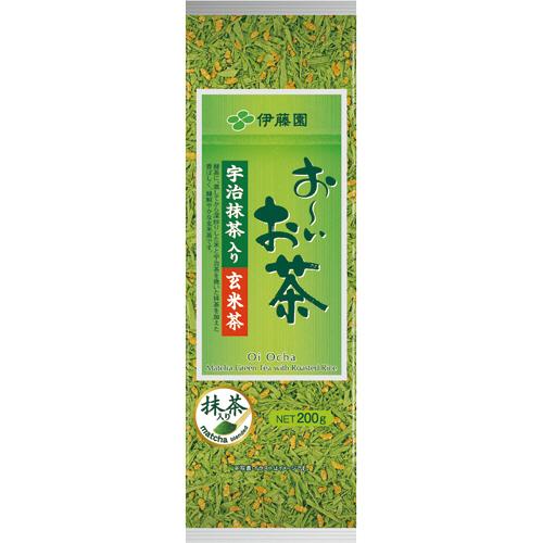 伊藤園　おーいお茶　宇治抹茶入り玄米茶　２００ｇ　１セット（３袋）