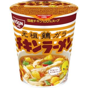 日清食品 チキンラーメンカップ タテ型 64g 1ケース