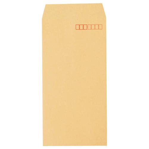 高春堂　ピース　Ｒ４０再生紙クラフト封筒　テープのり付　長３　７０ｇ／ｍ2　〒枠あり　４３７０　１パ...