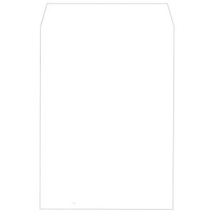 キングコーポレーション ソフトカラー封筒 角2 100g／m2 ホワイト 業務用パック 160207 1箱