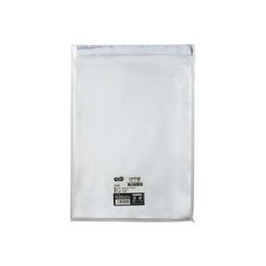 TANOSEE　ＯＰＰ袋　フタ・テープ付　角２　２４０×３３０＋４０ｍｍ　１パック（１００枚）