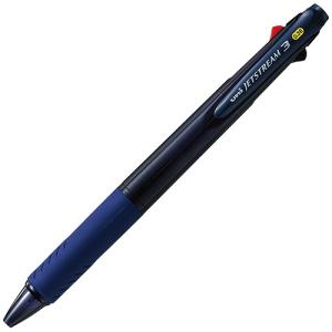 三菱鉛筆 ジェットストリーム 3色ボールペン 0．5mm （軸色：透明