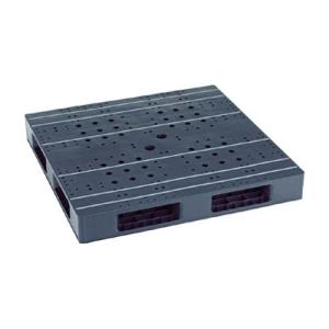 岐阜プラスチック工業 リス パレット HB−R4 1111LH 両面四方差し 黒 HB−R4−1111LH−BK 1枚