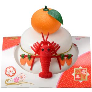 越後製菓 越後の鏡餅 丸餅入 えび 66g 1個