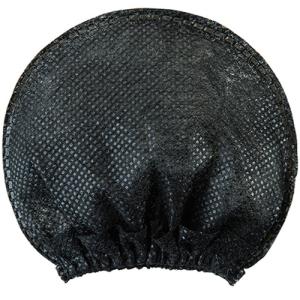 サンワサプライ　不織布マイクカバー　ショートタイプ　ブラック　ＭＭ−ＳＰＨＭＣ１ＢＫ　１パック（１００枚） （お取寄せ品）